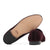 Women's Velvet Loafer/Slipper Shoe Shot Through The Heart